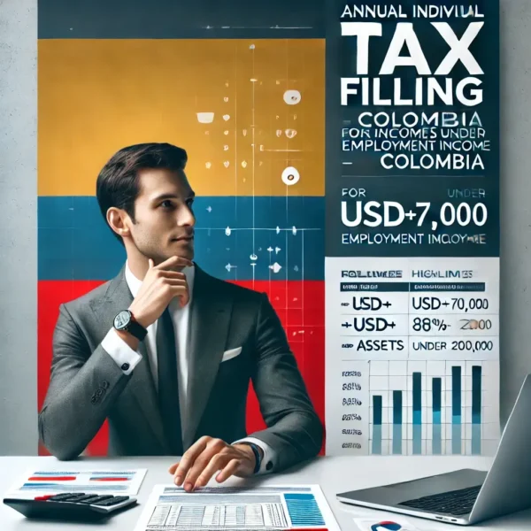 Annual Individual Employee Tax Filing – Colombia